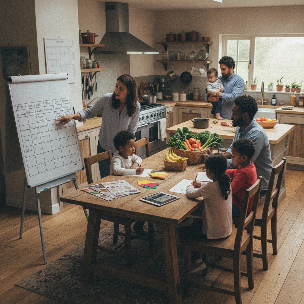 Terminkalender und Speiseplan: Synchronisation der Abläufe